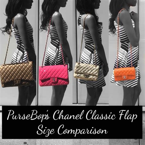 chanel small flap bag vs medium|CHANEL BLACK CLASSIC FLAP COMPARISON .